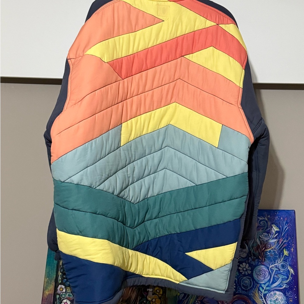 FP Movement by Free People Colorful Chevron Jacket